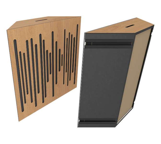 Vicoustic Super Bass Extreme Ultra - Natural Oak, box 2ks