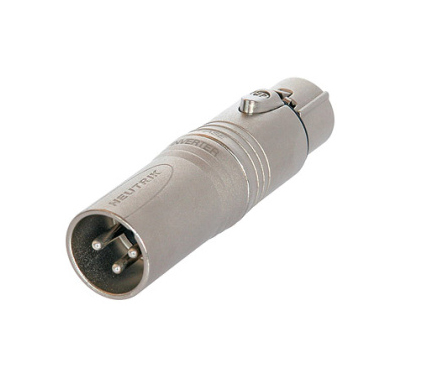 NEUTRIK NA3M5F, redukcia XLR 3-pin na 5-pin